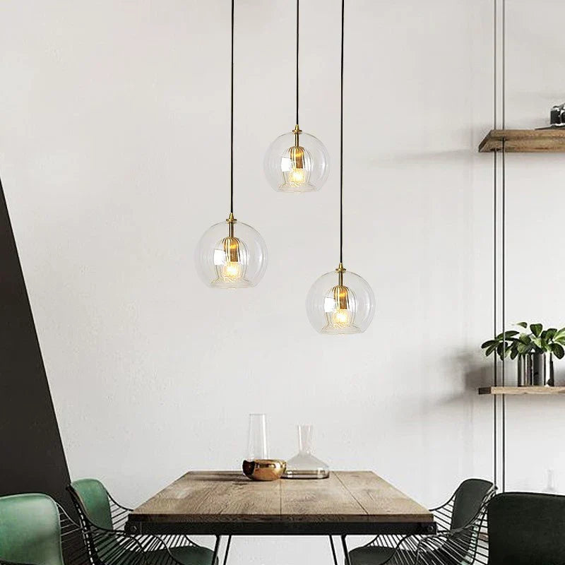 Harumi – Suspension en verre minimaliste