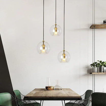 Harumi – Suspension en verre minimaliste