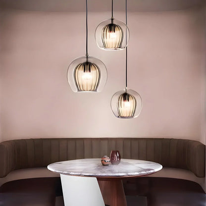 Harumi – Suspension en verre minimaliste