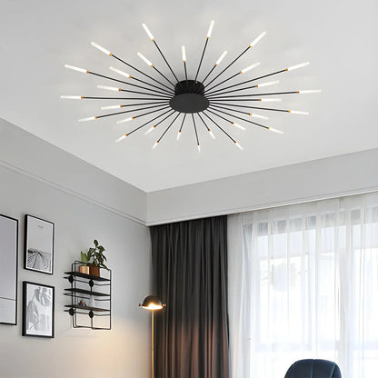 Haruka – Plafonnier LED feux d'artifice