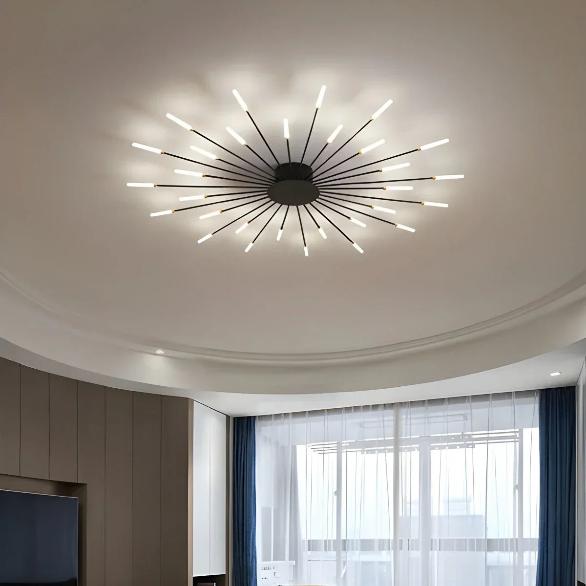 Haruka – Plafonnier LED feux d'artifice