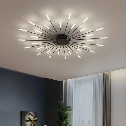Haruka – Plafonnier LED feux d'artifice