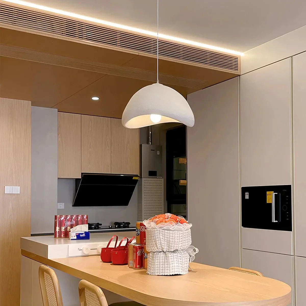 Yumi – Suspension design crème nordique