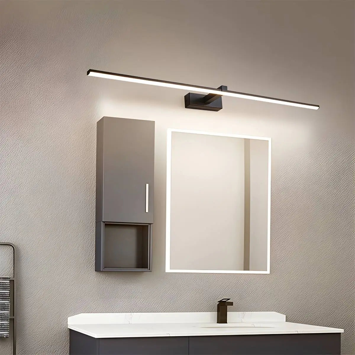 Mizuki – Applique miroir LED nordique