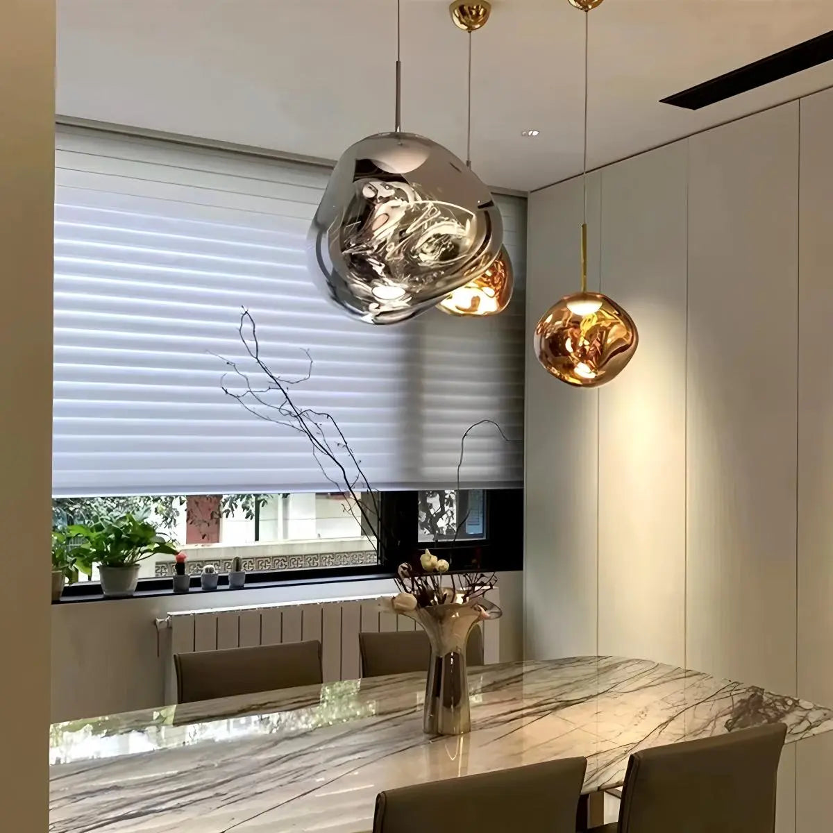 Lunara – Suspension en lave nordique postmoderne