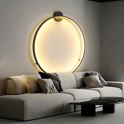 Mika – Applique murale cercle luxe léger