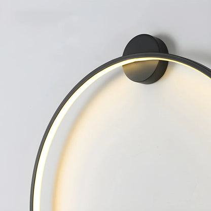 Mika – Applique murale cercle luxe léger