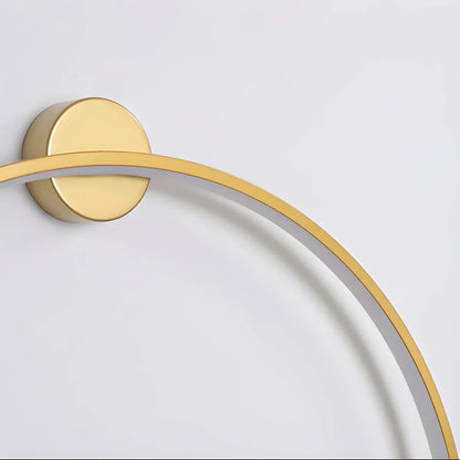Mika – Applique murale cercle luxe léger