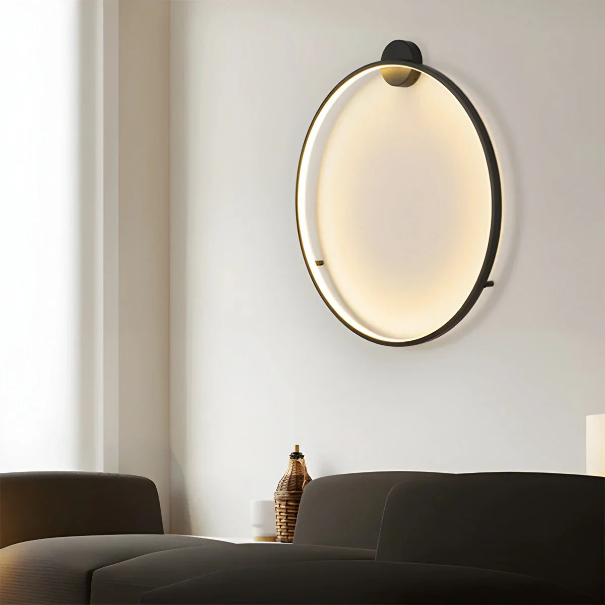Mika – Applique murale cercle luxe léger