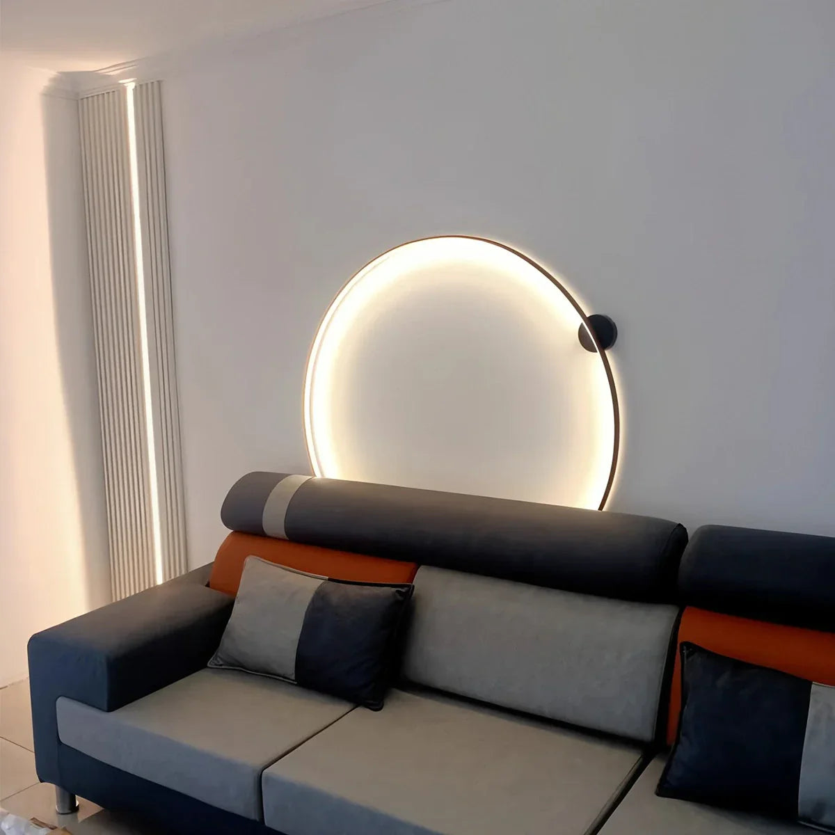 Mika – Applique murale cercle luxe léger