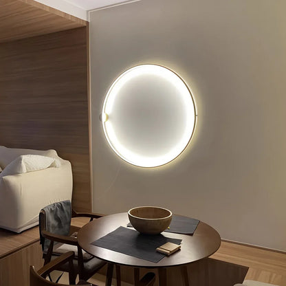 Mika – Applique murale cercle luxe léger