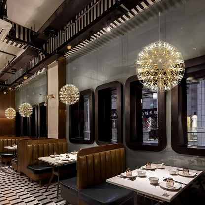 Reina – Lustre design boule LED