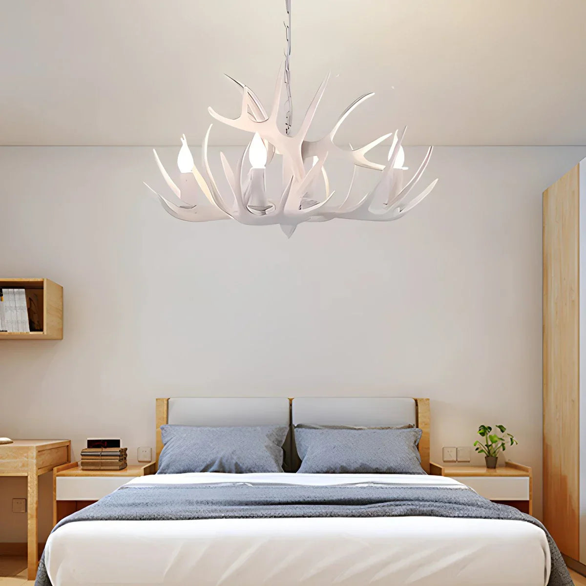 Yukio – Lustre design en bois nordique