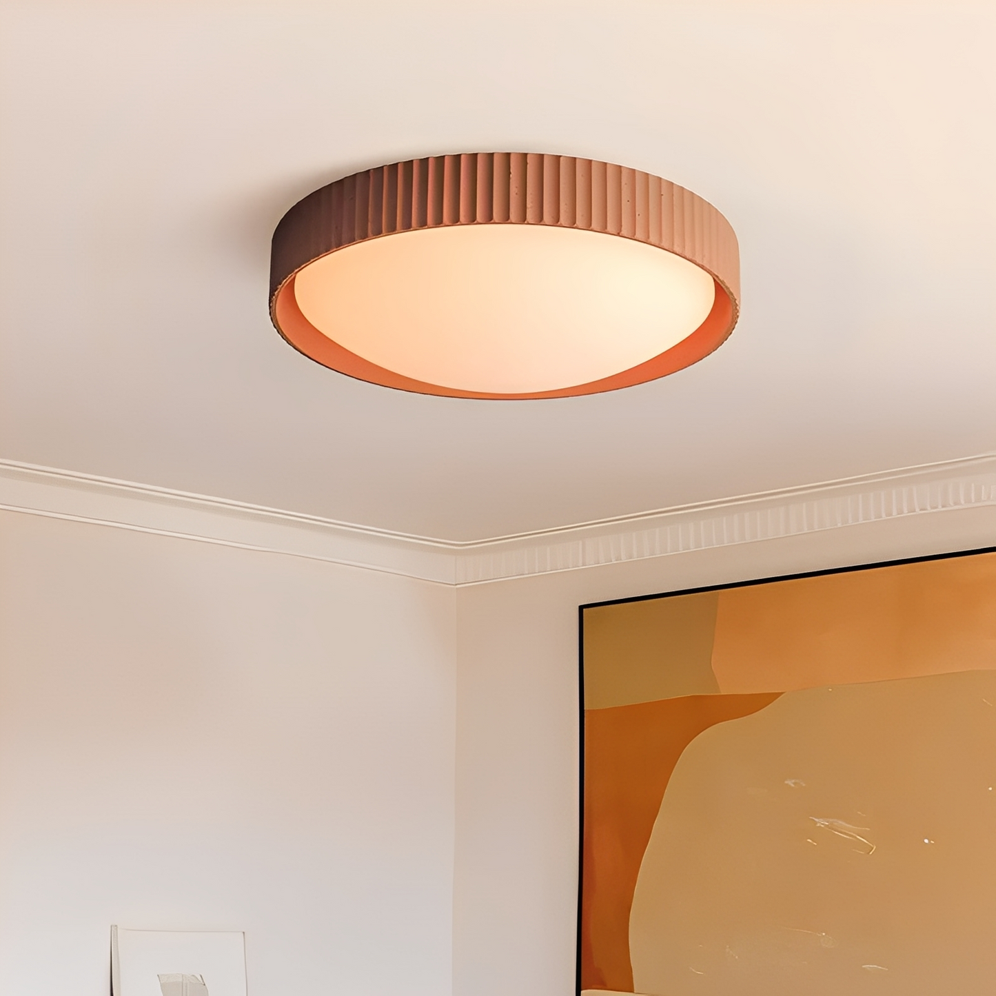 Yoriko – Lampe de plafond à lumière protectrice douce