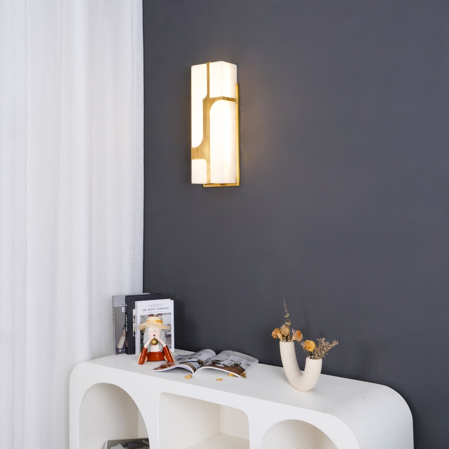 Ariel – Luminaire mural en marbre créatif