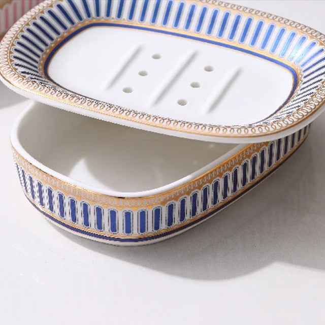 Sana – Porte-savon créatif en céramique pour lavabo