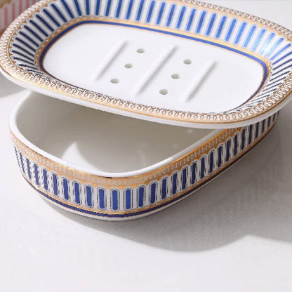 Sana – Porte-savon créatif en céramique pour lavabo