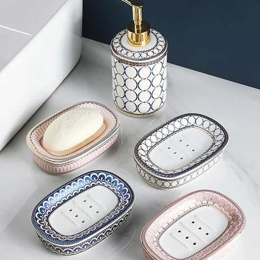 Sana – Porte-savon créatif en céramique pour lavabo