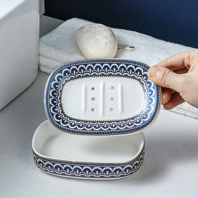 LuxeDéco – Porte-savon élégant style Art déco