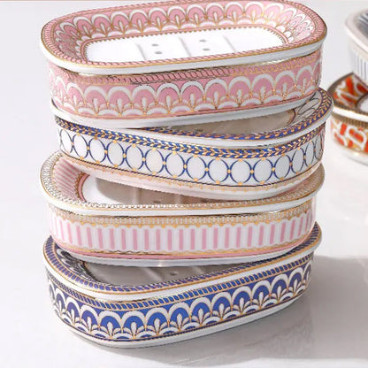 Sana – Porte-savon créatif en céramique pour lavabo