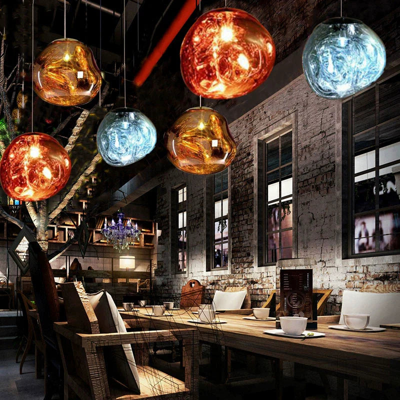 Aurelia – Suspension en Verre Nordique Postmoderne