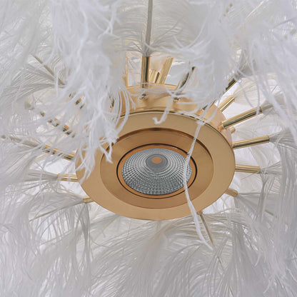 Astra – Lustre Plume Créatif Moderne
