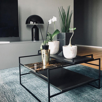 Stella – Lampe de table en métal design sculptural