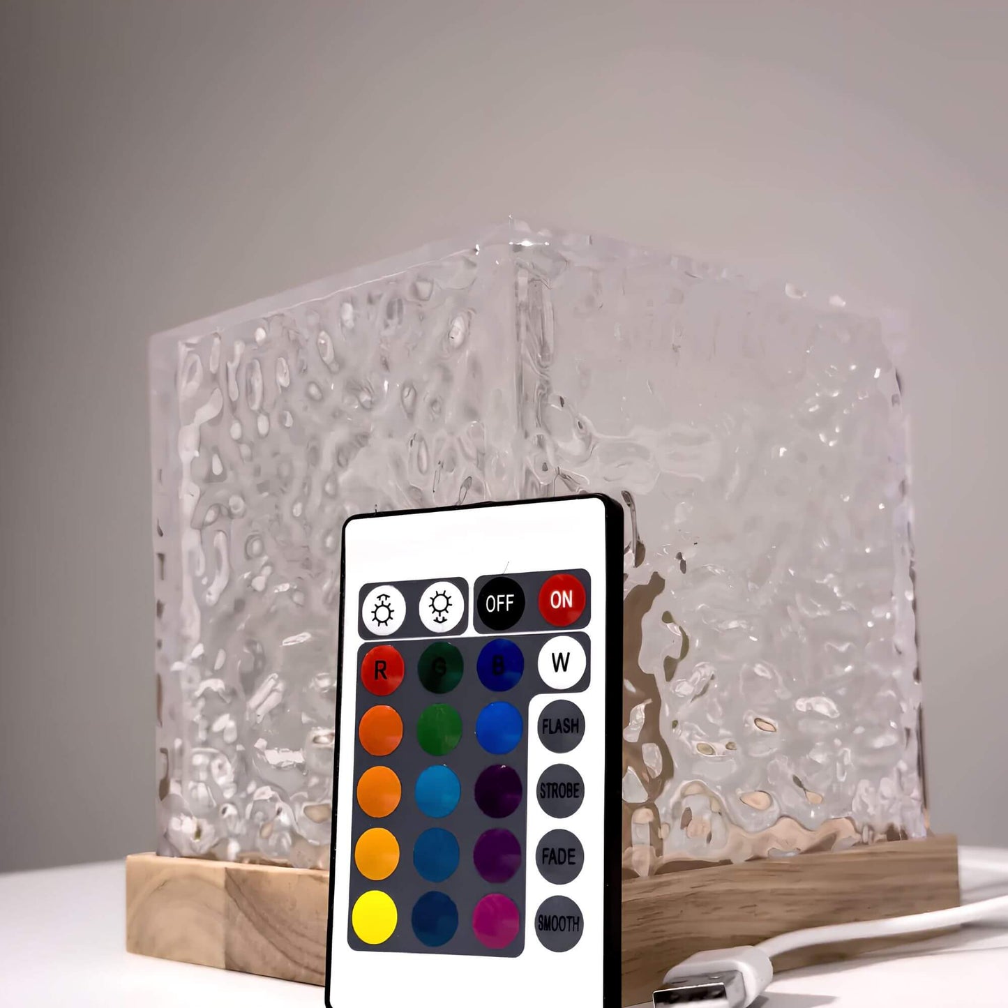AuroreLume – Lampe LED effet aurores boréales