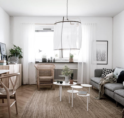 Asami – Suspension design en lin & bambou