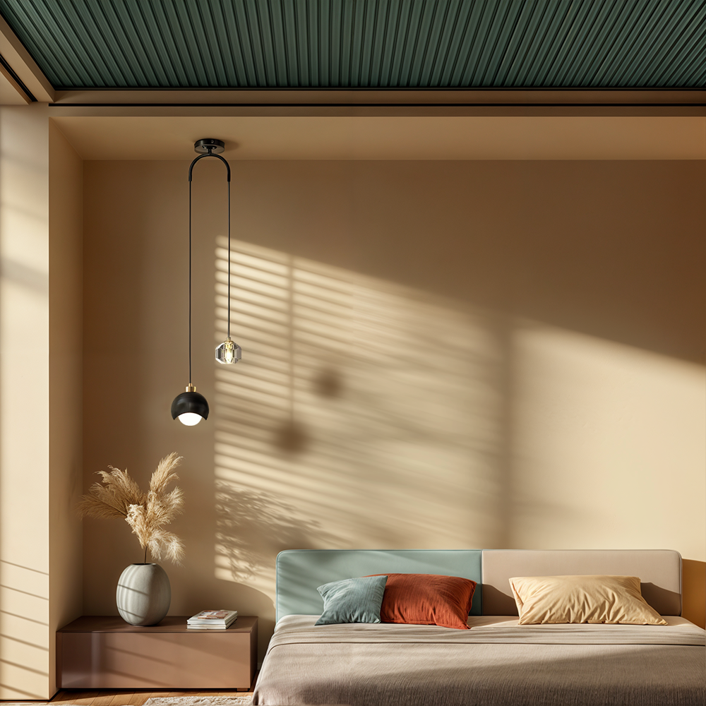 Laylah – Suspension Cristal Moderne