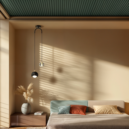 Laylah – Suspension Cristal Moderne