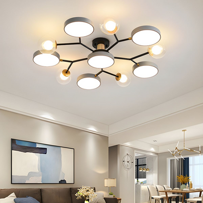 Darren – Lampe de plafond LED en design Branch