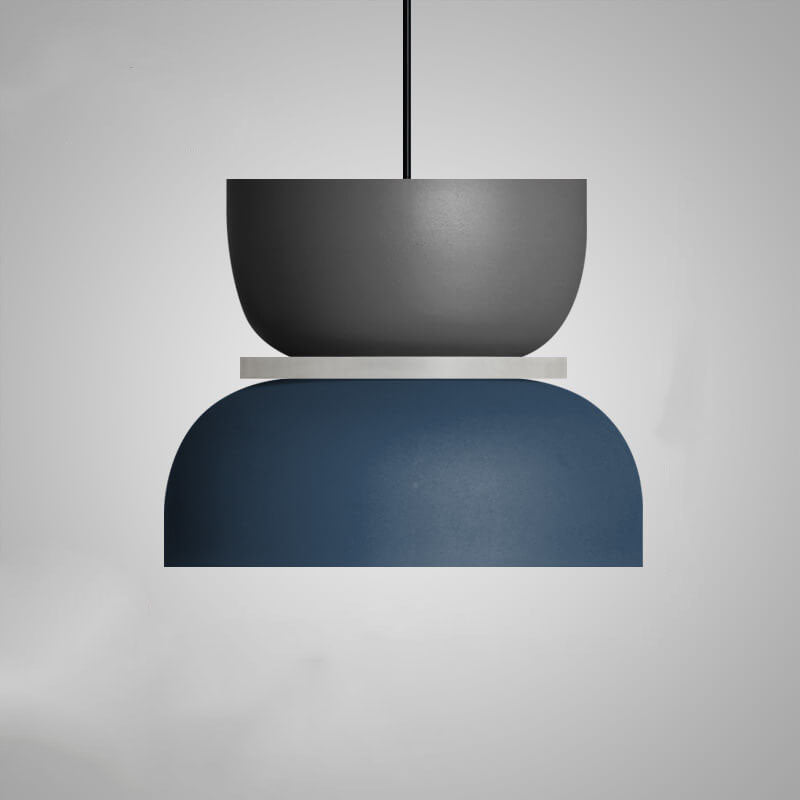 Lampe suspendue LED moderne et colorée