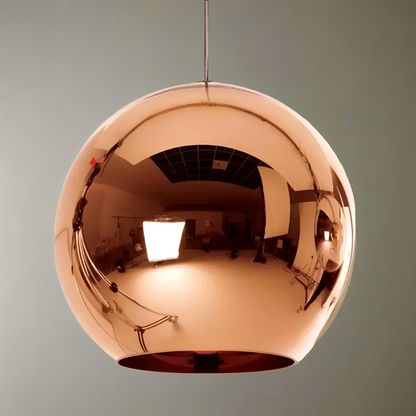 Orin – Suspension en verre ronde
