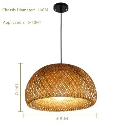 BambouZen – Suspension en bambou naturel pour ambiance apaisante