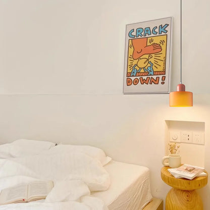 Elin – Lampe pendante en verre ronde