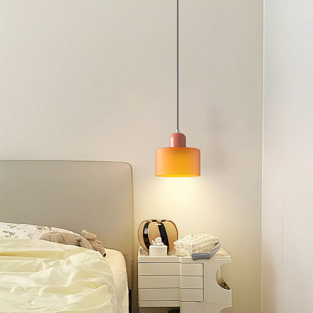 Elin – Lampe pendante en verre ronde