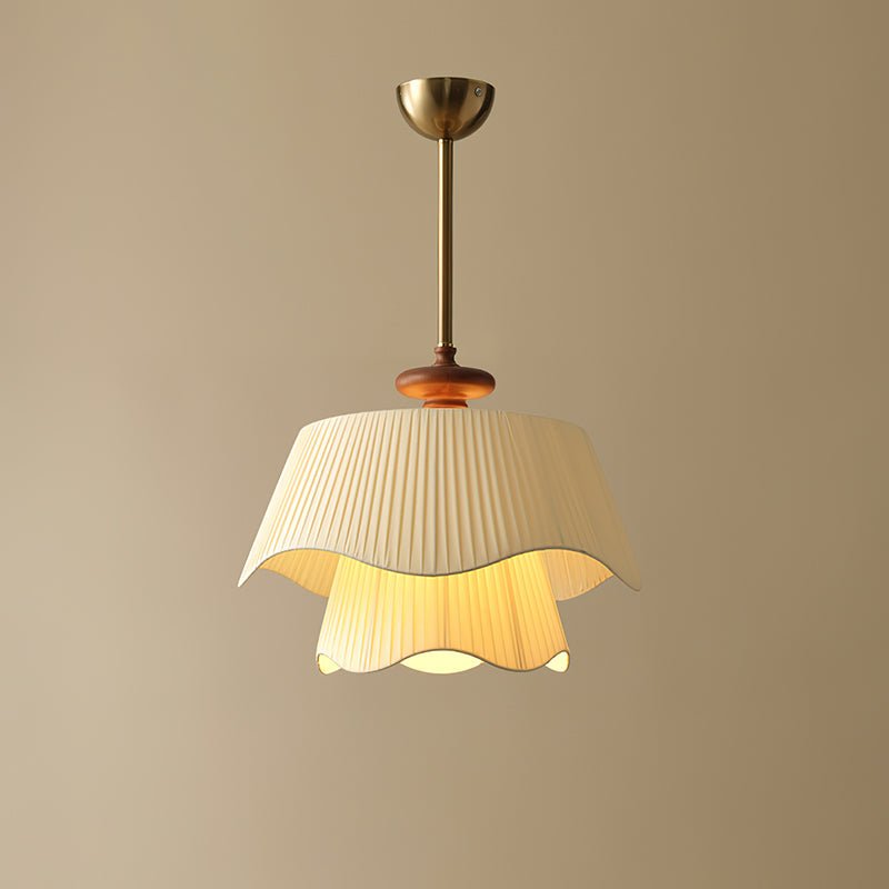 Himari – Lampe Suspendue Style Crème Ronde