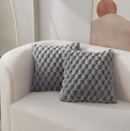 Talia – Doux Tissu Polaire Housse de Coussin