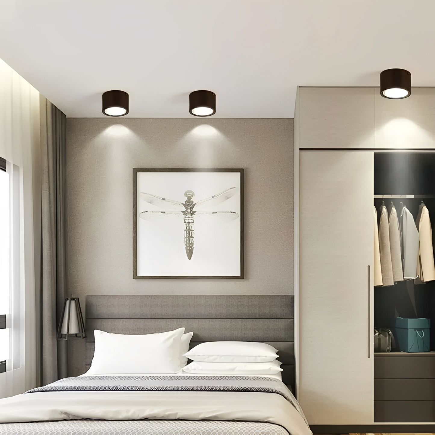 Norex – Lampe de plafond LED en surface