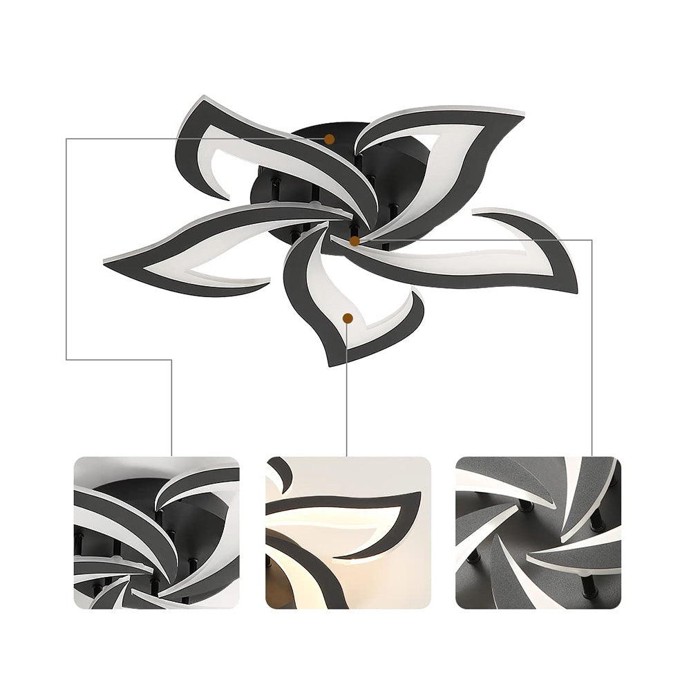 Lovela – Moderne Fleurs-Plafonnier