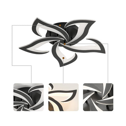 Lovela – Moderne Fleurs-Plafonnier