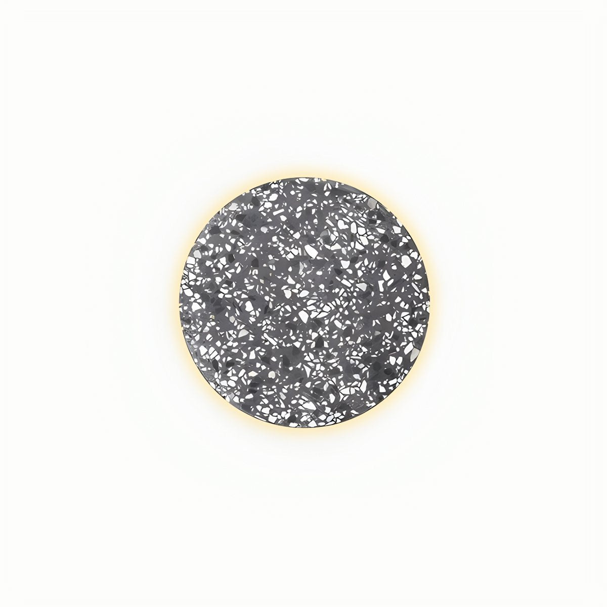 Yura – Applique murale ronde en terrazzo nordique