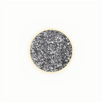 Yura – Applique murale ronde en terrazzo nordique