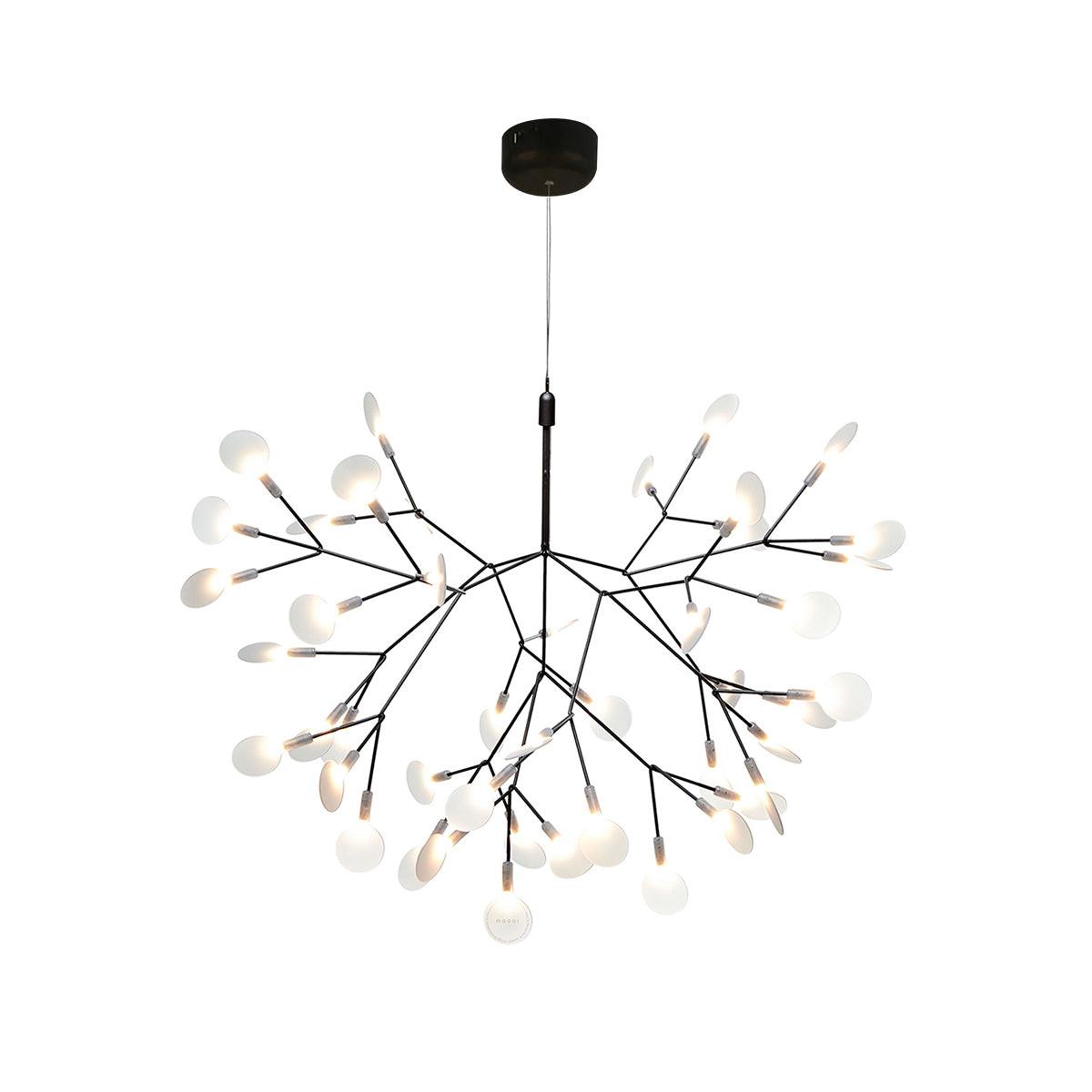 Yuki – Lustre Créatif Branche de Feuilles