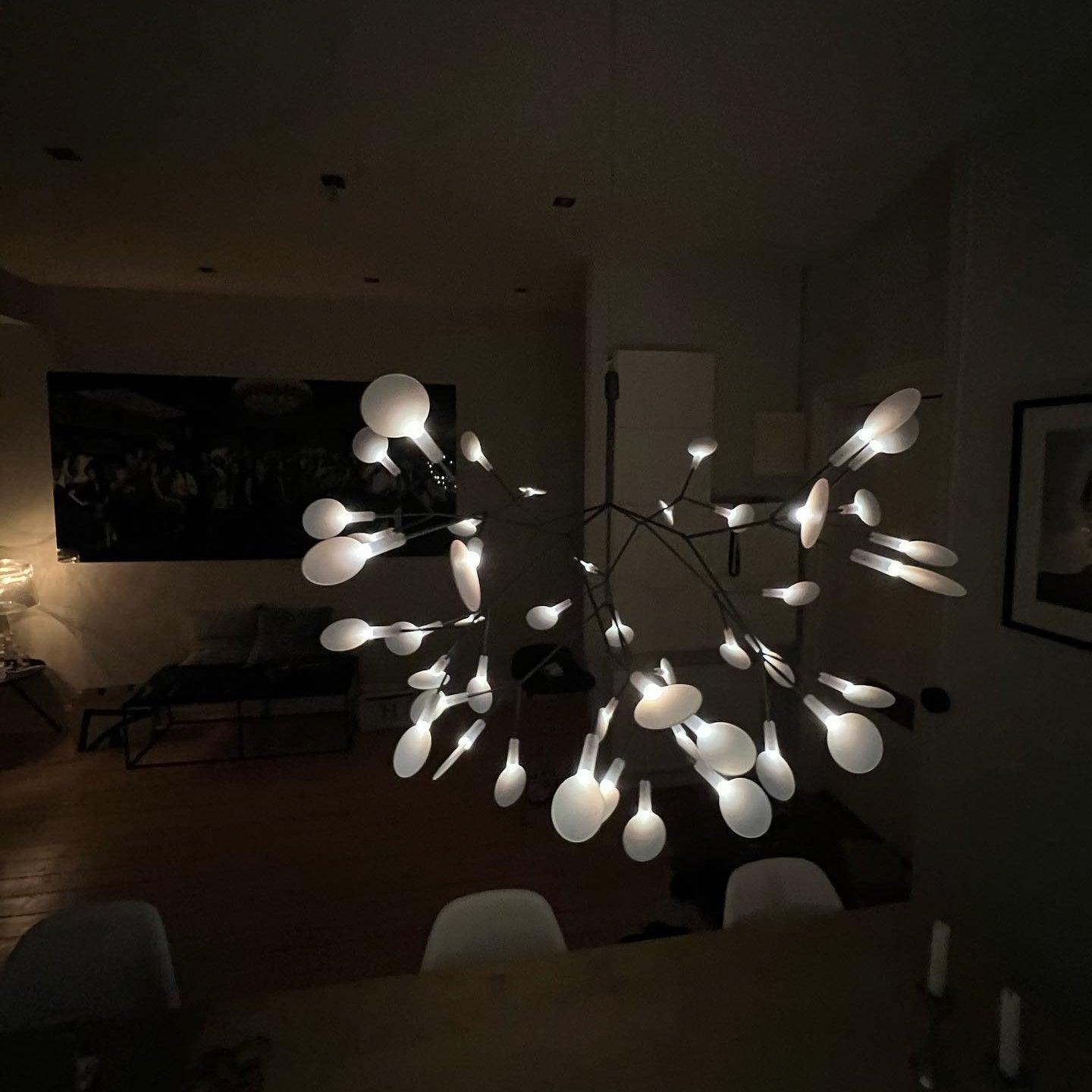 Yuki – Lustre Créatif Branche de Feuilles