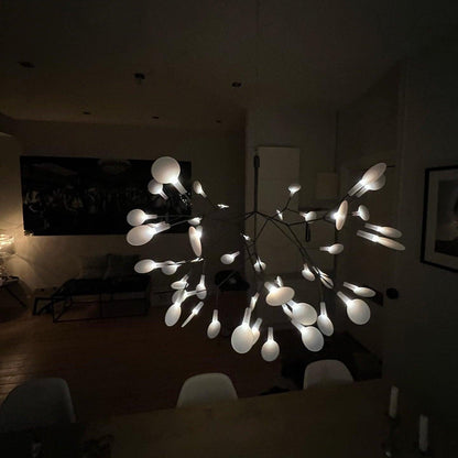 Yuki – Lustre Créatif Branche de Feuilles