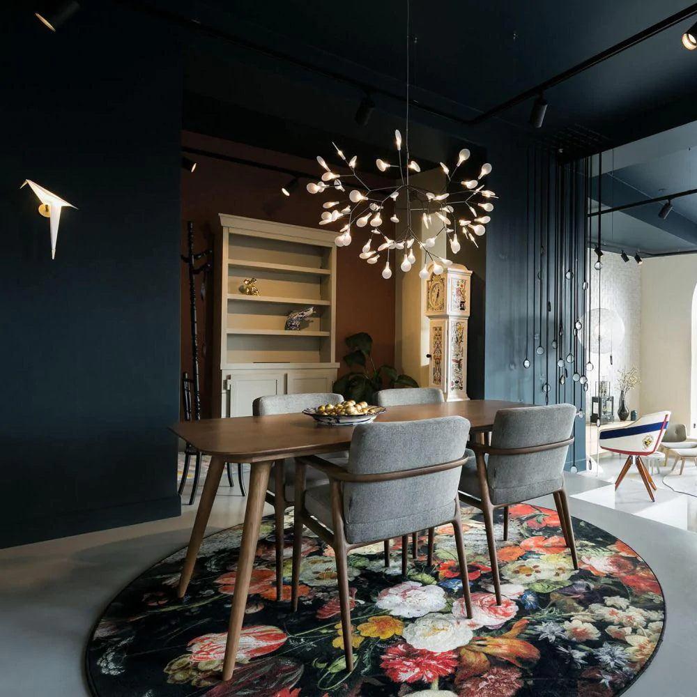 Yuki – Lustre Créatif Branche de Feuilles