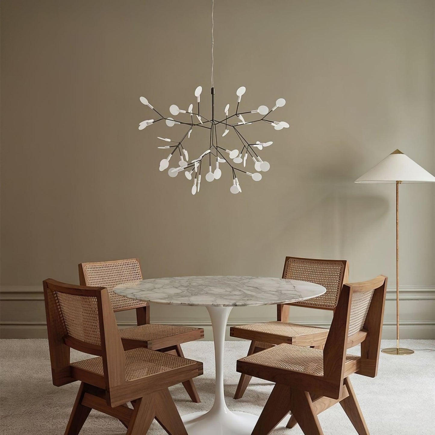 Yuki – Lustre Créatif Branche de Feuilles