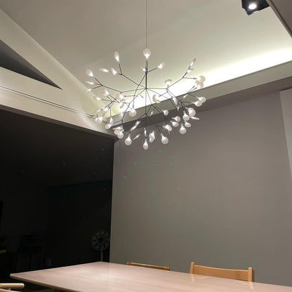 Yuki – Lustre Créatif Branche de Feuilles